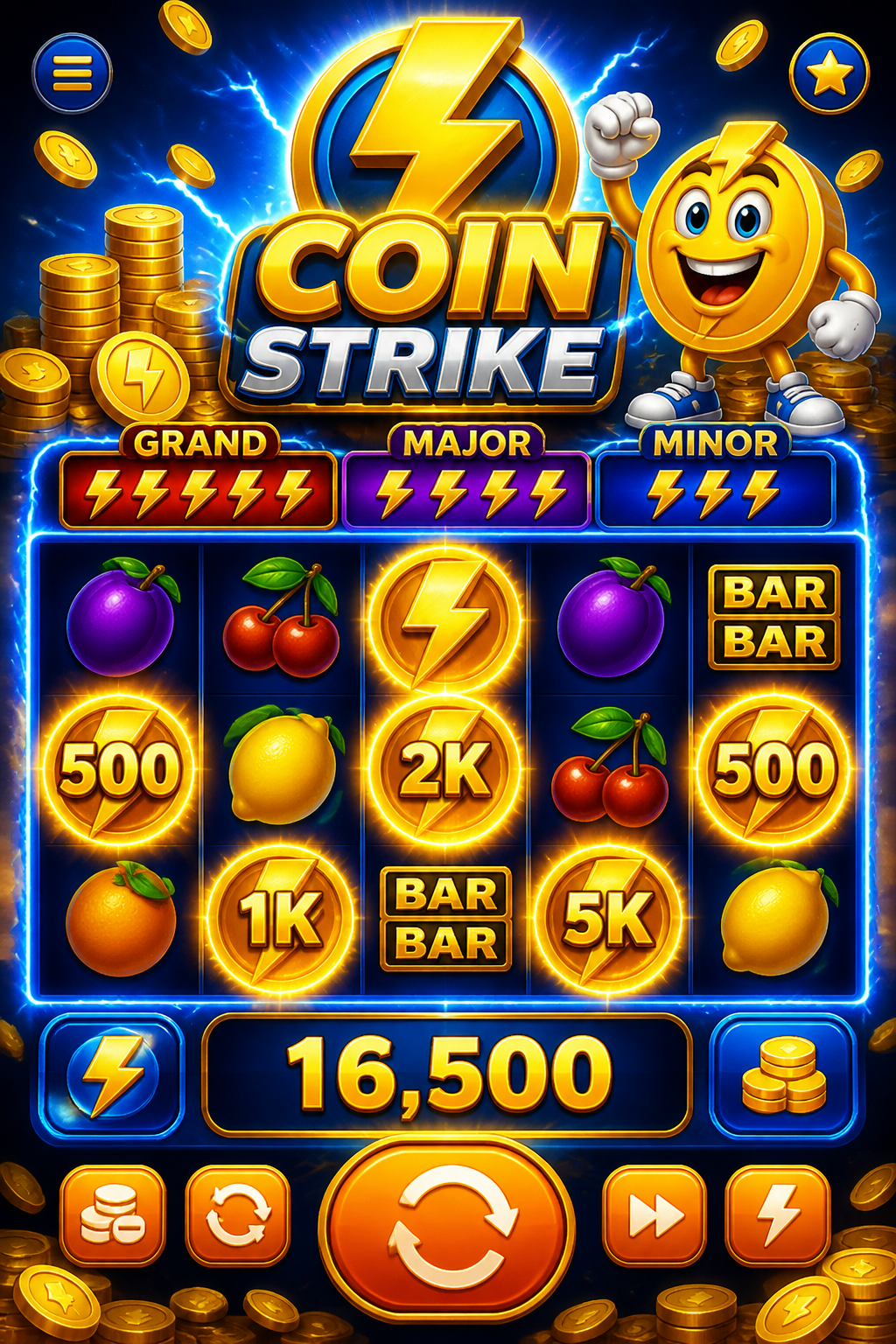 Coin strike slot 3